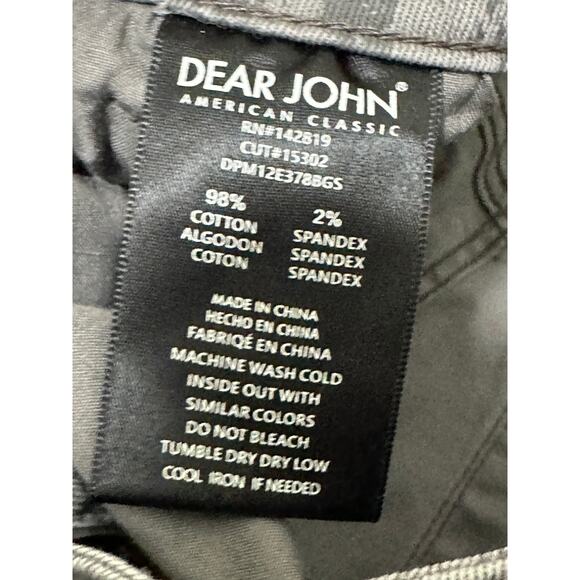 Dear John Gisele Grey Printed High Waisted Skinny Jeans Women's Size 28 - Picture 7 of 11